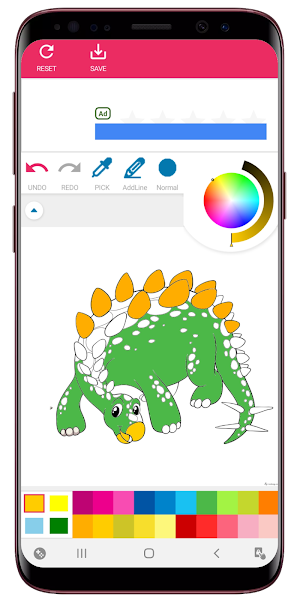 Dinosaur Coloring Book Screenshot 3