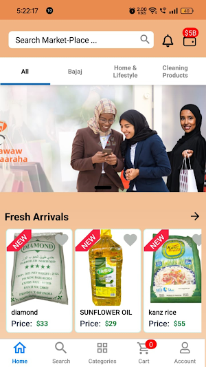 Suuqabakaaraha Marketplace Screenshot 0