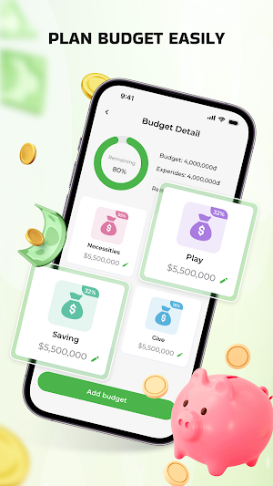 Money Tracker - Budget Planner Screenshot 3