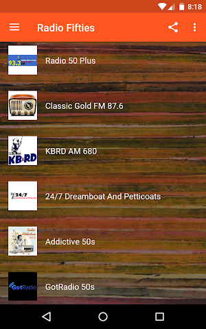 Radio 50s - Fifties Music Live Screenshot 1