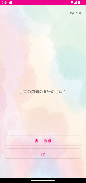 イエベ・ブルべ　パーソナルカラー診断 Screenshot 1