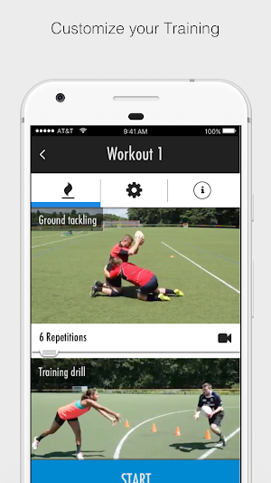 Rugby Advanced Workouts Screenshot 3
