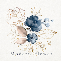 Beautiful Wallpaper Modern Flower Theme