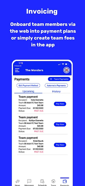 AnyClub - Your Club & Team App Screenshot 2