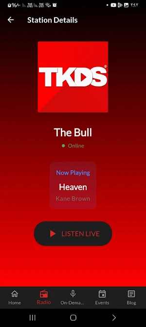 TKDS RADIO Screenshot 1