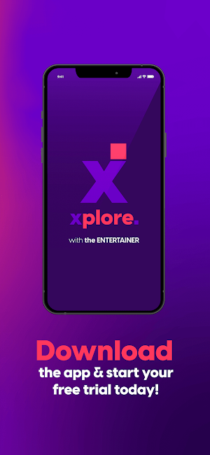 xplore with the ENTERTAINER Screenshot 0