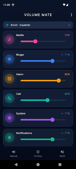 Volume Booster - Sound Control Screenshot 1