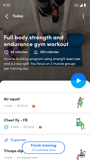 Fitness4All Screenshot 2