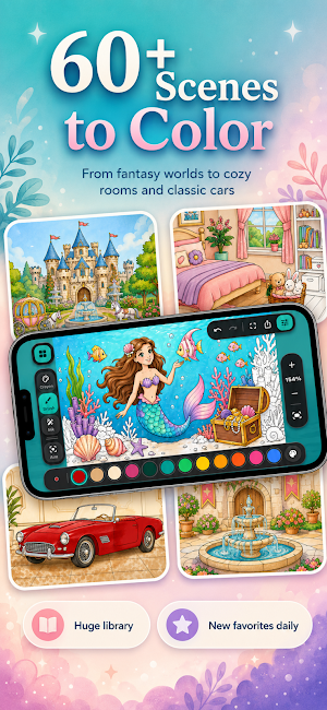 Nature Coloring Book: Paint Screenshot 3