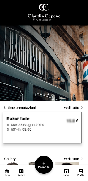 Capone Claudio Parrucchieri Screenshot 0