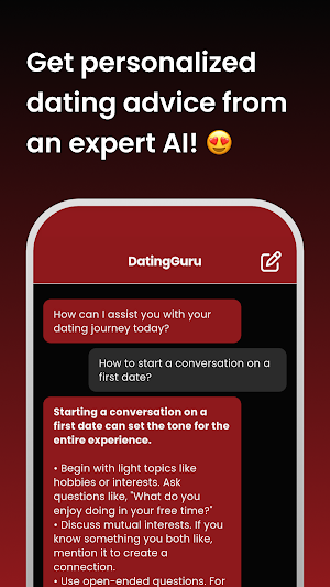DatingGuru: AI Dating Coach Screenshot 0