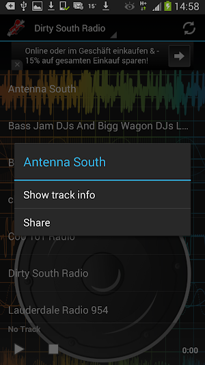 Dirty South Radio Stations Screenshot 1