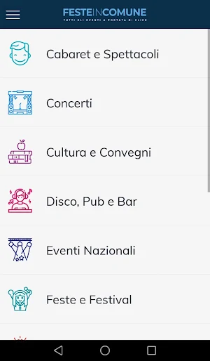 Feste in Comune Screenshot 2