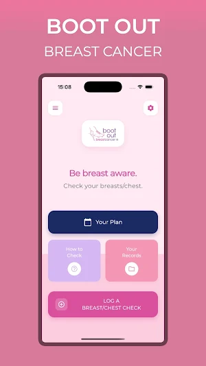 Boot Out Breast Cancer Screenshot 0