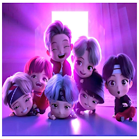 Wallpaper Cute BTS Chibi FullH