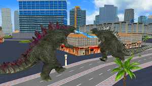 Godzilla vs Gorilla Rampage 3D Screenshot 2