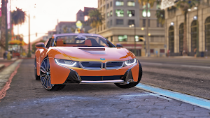 BMW i8 City Driving Simulator Screenshot 2