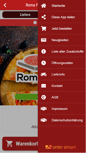 Roma Pizza Screenshot 2