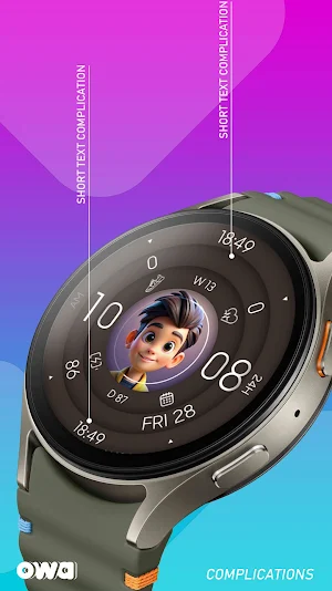 Photo Watch Face 030 Screenshot 2
