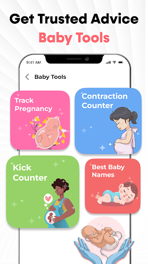 Baby Tracker Pregnancy App Screenshot 2