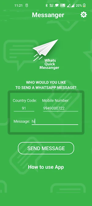 Whats Quick Messenger Screenshot 2