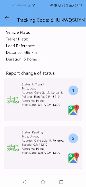 European Cargo Logistics Screenshot 1
