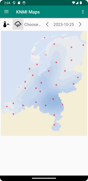 VerledenWeer Screenshot 3