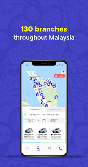 KLEZCAR : Malaysian Car Rental For Everyone Screenshot 0
