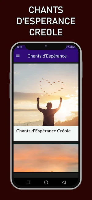 Chants D'Esperance Créole Screenshot 0
