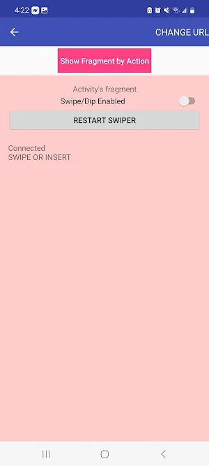 Consumer Terminal Checkout Screenshot 1