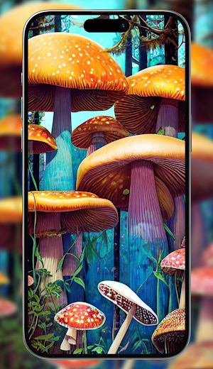 Mushroom wallpapers HD Screenshot 3