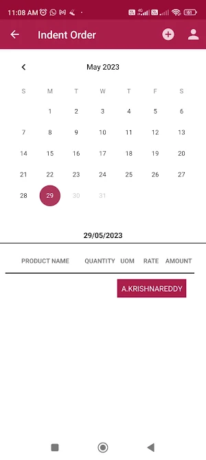 Jersey Indent App Screenshot 1