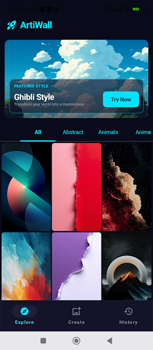 ArtiWall Screenshot 0