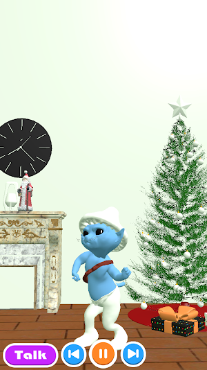 Dancing Smurf Cat Screenshot 3