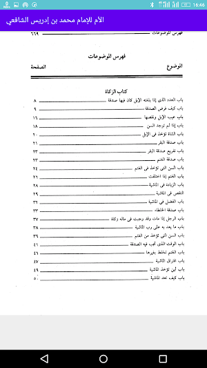 الأم للإمام  الشافعي Screenshot 1