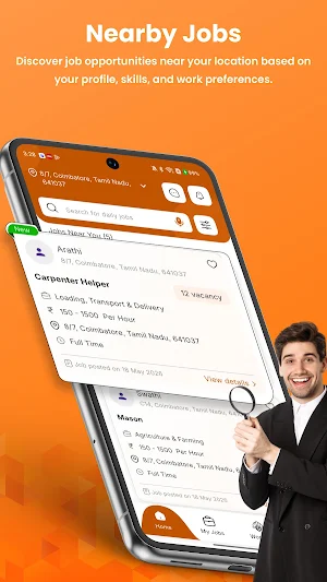 WorkRaan - Find Nearby Jobs Screenshot 1