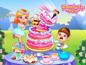 Wedding Tea Party Cooking Game Screenshot 3