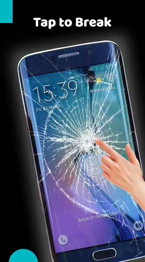 Broken Screen Prank Simulator Screenshot 0