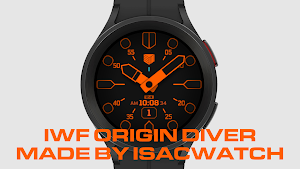 IWF Origin Diver watch face Screenshot 0