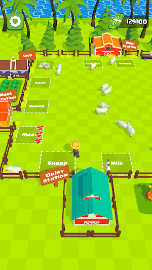 Wool Rush: Idle Farming Screenshot 2