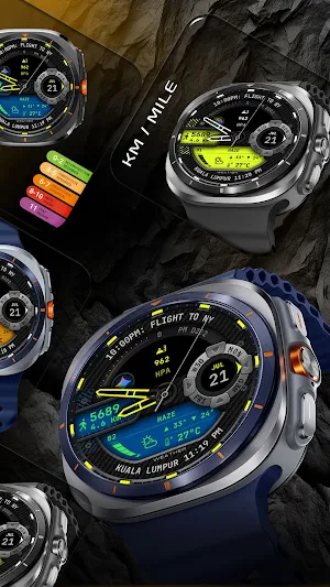 Ultimate Analog Watch Face 180 Screenshot 3