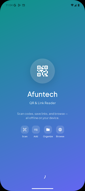 Afuntech QR Scan Screenshot 0