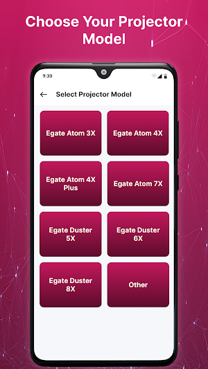 Egate Projector App Screenshot 1