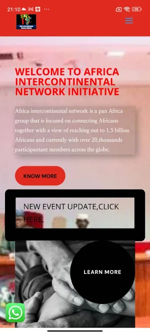 Afrinet Screenshot 1