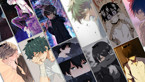 Anime Sad Boy Wallpapers 4K Screenshot 0