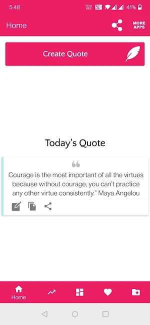 Simple Quotes Creator Screenshot 0