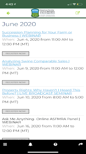 ASFMRA Mobile Screenshot 3