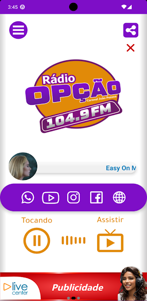 Rádio Opção FM104,9 Screenshot 0