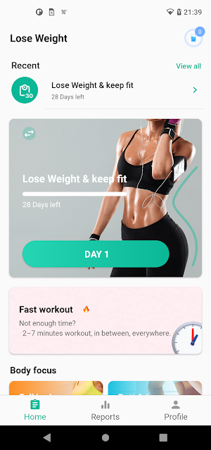 Weight loss and fitness women Screenshot 2