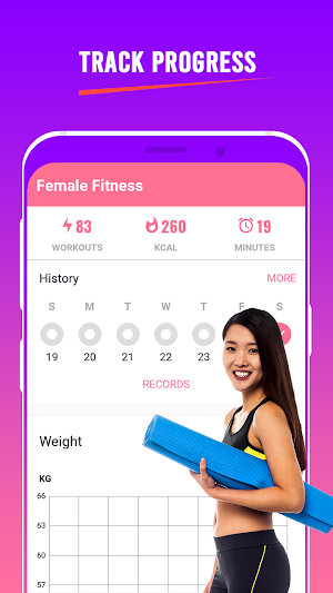 Female Fitness - Women Challenge Screenshot 3